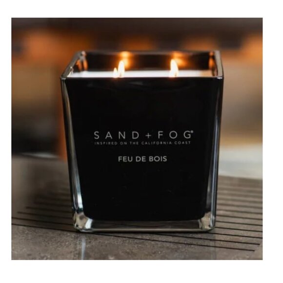 SAND AND FOG NEW IN BOX Feu De Bois fragrance candle - Picture 3 of 5